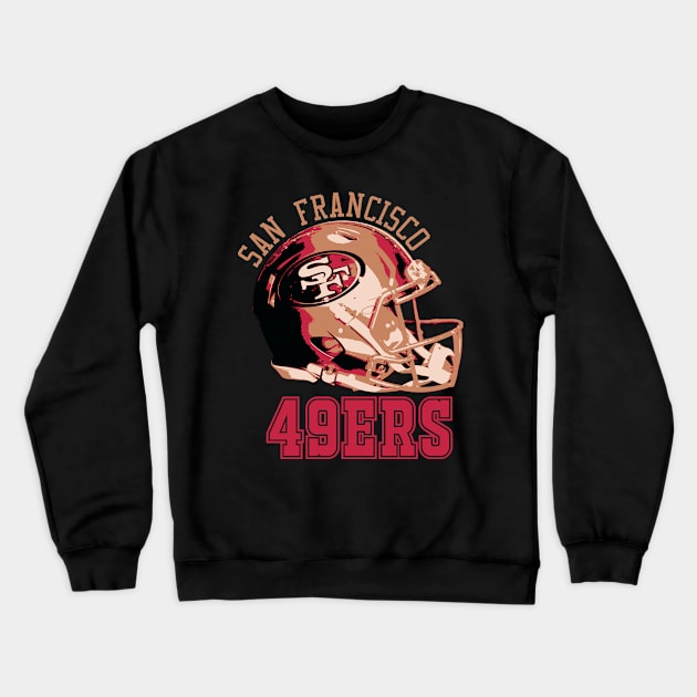 San Francisco 49ers Crewneck Sweatshirt by mia_me